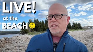 HELP with Youtube & Live Streaming - LIVE from a BEACH in Nova Scotia, Canada