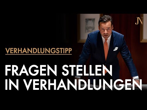 Solltest Du FRAGEN in VERHANDLUNGEN stellen? - "Wer fragt, der führt" | NASHER