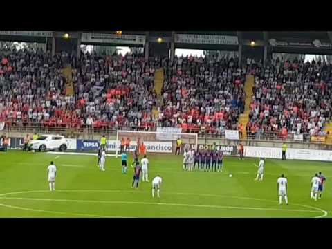 Gol Alex gallar falta barsa b