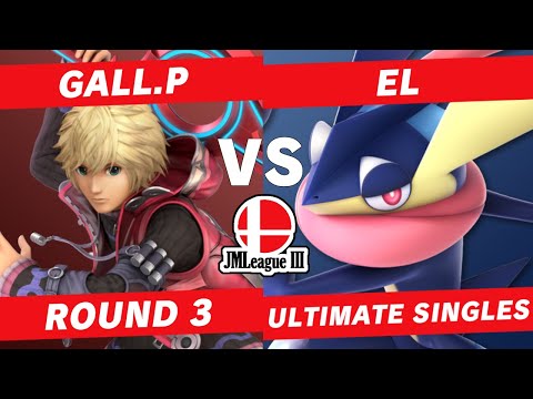 gall.P (Shulk) vs EL (Snake, Bowser, Greninja) - JMLeague3 Round 3