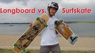 Longboard oder Surfskate - Was ist das richtige für dich?: Unterschiede, Eigenschaften, Fahrgefühl