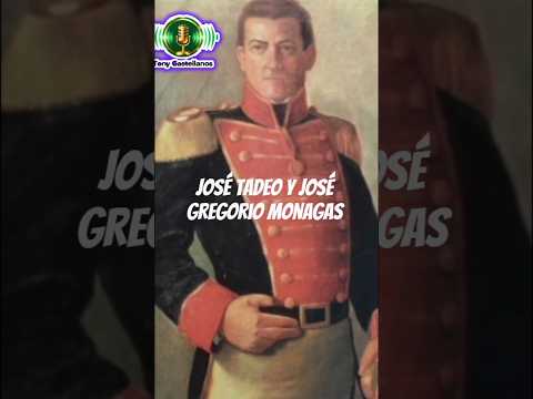 JOSÉ TADEO Y JOSÉ GREGORIO MONAGAS #locutor #tonycastellanos #historiadevenezuela