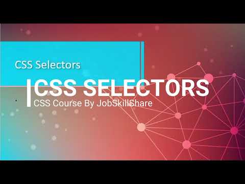Implementing CSS CSS Selectors | Module 1