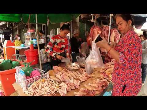 Fresh Market Food Show- Routine Fresh Fruit, Vegetables, Seafood, Chicken, Fish, Snacks & Breakfast 