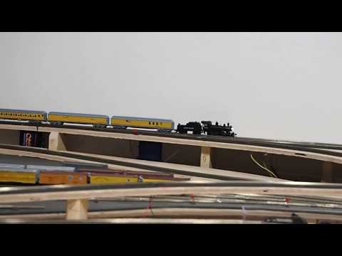 Bachman N scale 4-6-0 with Tsunami steam 2 sound