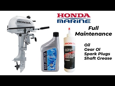 Outboard Motor Maintenance Honda BF5 BF4 BF6 and more