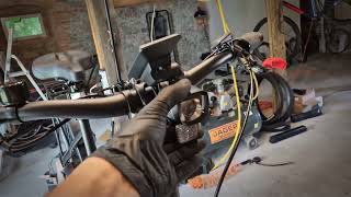 Fixing an e-bike after 3 km of riding...
