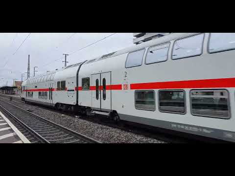 Durchfahrt IC in Fürth Hbf in Richtung Nürnberg