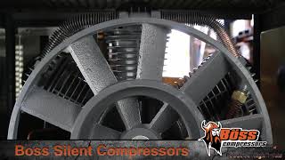 BOSS 48CFM/ 10HP Silent Workshop Air Compressor