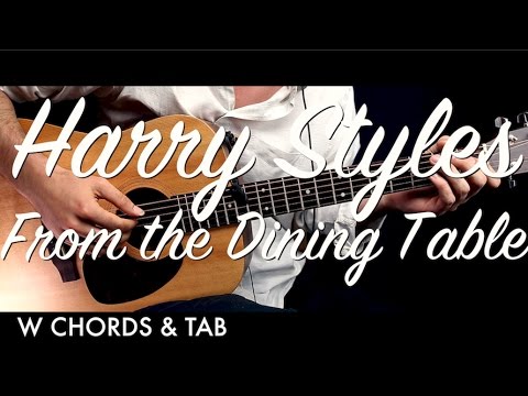 Harry Styles - From the Dining Table Guitar Tutorial Lesson w Chords & TAB  / Guitar Cover