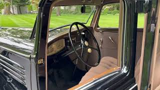 1934 Dodge DeLuxe Four-Door Sedan Interior Tour 2
