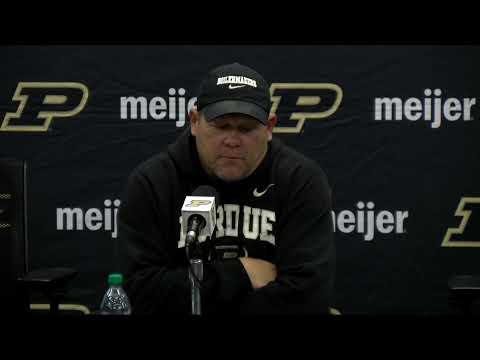 Coach Barry Odom Postgame Press Conference | Purdue Football