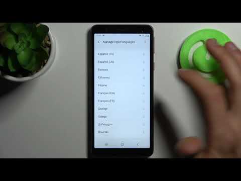 How to Change Keyboard Language on SAMSUNG Galaxy A01 Core – Keyboard Settings