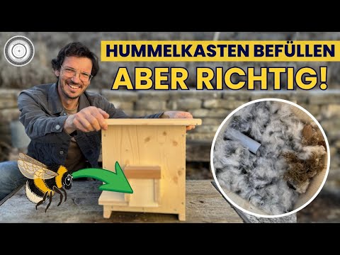 Step by step instructions - Fill your bumblebee box - HELP FOR THE BUMBLEBEE