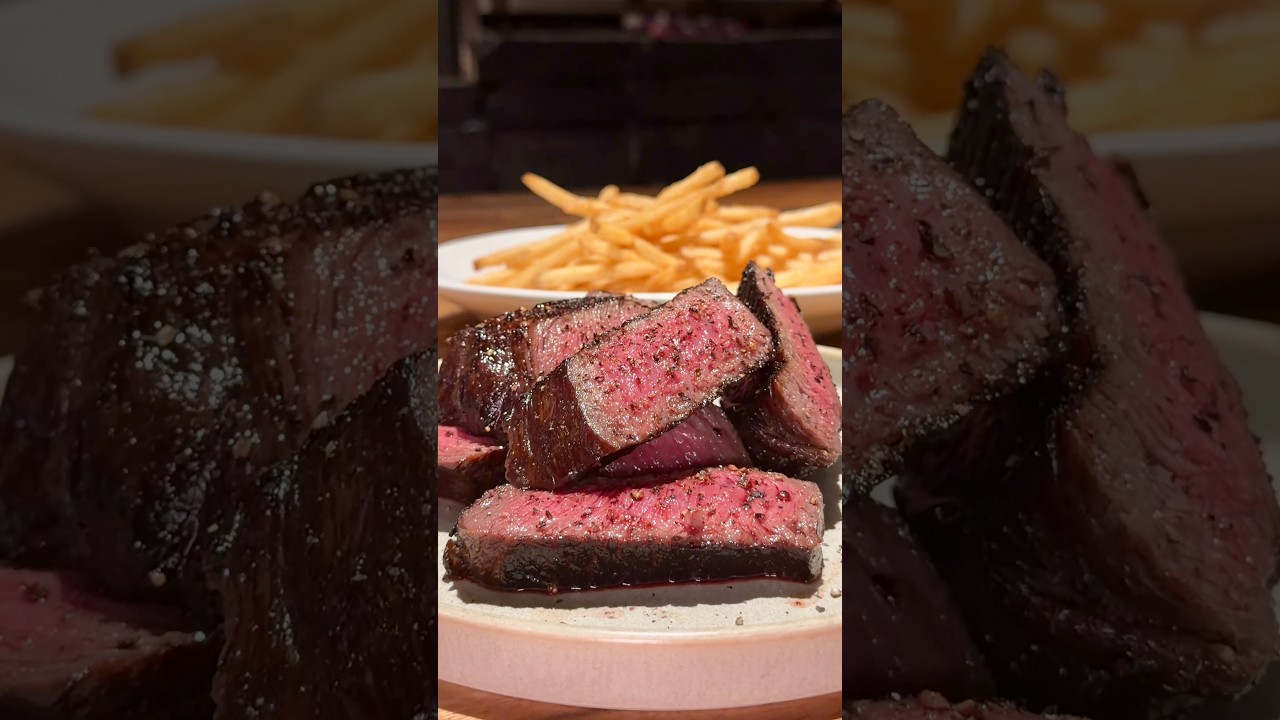 Wagyu Steak n' Frites, Grilled Tableside | Osaka