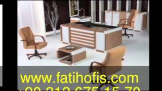 Fatih Ofis Mobilyaları | Makam Takımları Tanıtım Videosu ve Detayları