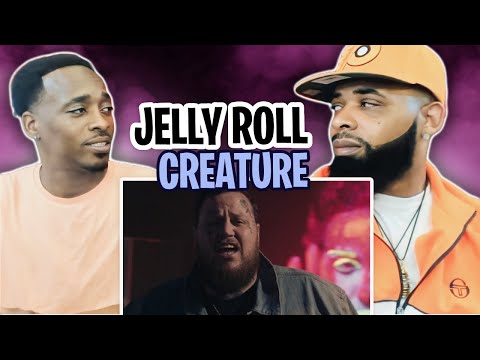 AMERICAN RAPPER REACTS TO-Jelly Roll - Creature (ft. Tech N9ne & Krizz Kaliko) - Official  Video