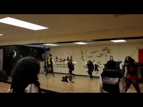 G.A.P Elite dance team rehearsal