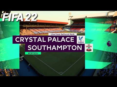 FIFA 22 - Crystal Palace vs Southampton - Premier League | PS4