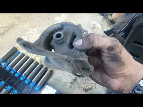 How to replace engine mounts of HONDA CRV 99(Full Video DIY)