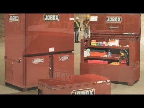 JOBOX Job Site Slope Lid Box