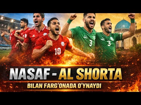 Nasaf Qarshida "Al Shorta" jamoasiga qarshi tayyorgarlik ko‘rmoqda.