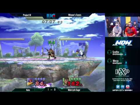 WDW 1/15/15 WS - Sago (Luigi/Snake) vs Kels (Fox/Falco)