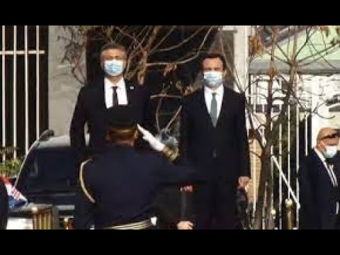 Kryeministri Kurti dhe Kryeministri i Kroacisë, Andrej Plenkoviq në konferencë për media