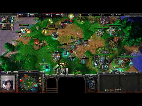 King (HU) Almee (NE) vs QuaiX (UD) SDmK (NE) - WarCraft 3 - 2v2 -  WC3178
