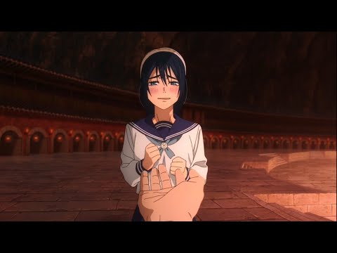 Riko gets shot in the head by Toji