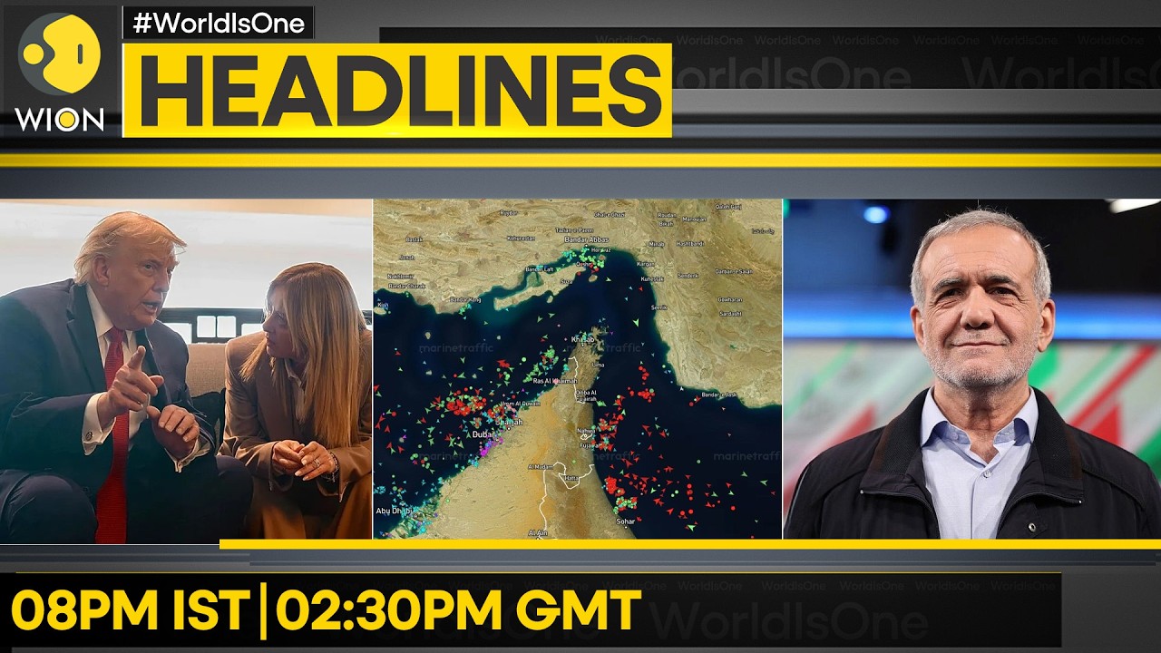 Iran Closes Hormuz Strait; Warns US Deal in 'Trouble' | Trump-Meloni Spat Escalates | WION Headlines
