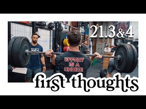CrossFit Open 21.3 & 21.4 First Thoughts | Training Think Tank