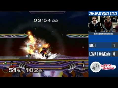 Melee at BSU: NOOT (Falco) vs. OnlyKevin (Samus) - SSBM Singles