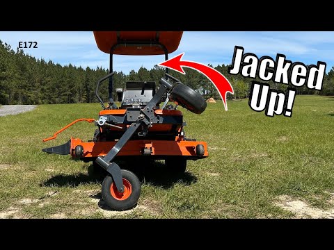 All Zero Turn Mowers Should Have This!!  Kubota Maintenance Lift