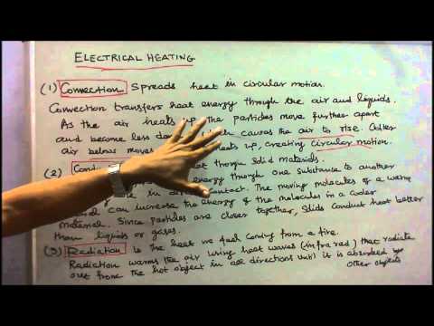 Electrical heating explanation