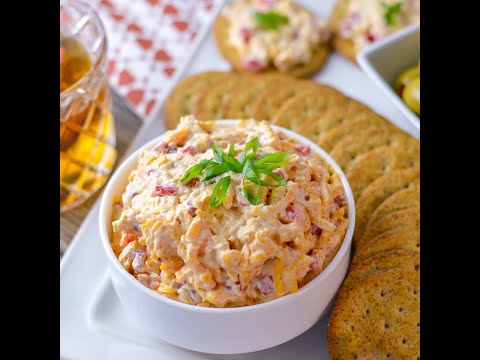 How to Make Southern Pimento Cheese Spread - the perfect appetizer for any party!
