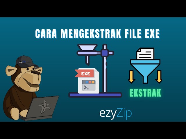 Cara Mengekstrak File EXE Secara │ Tanpa Instalasi Perangkat Lunak