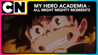 My Hero Academia - All Might Mighty Moments | Superhero Cartoons | Cartoon Network India