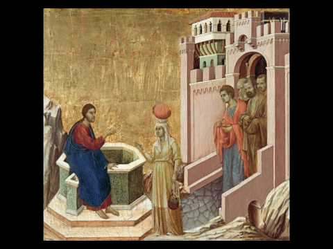 Duccio di Buoninsegna: 'Christ and the Samaritan Woman'