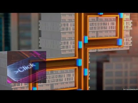 Lift that goes sideways as well as up and down