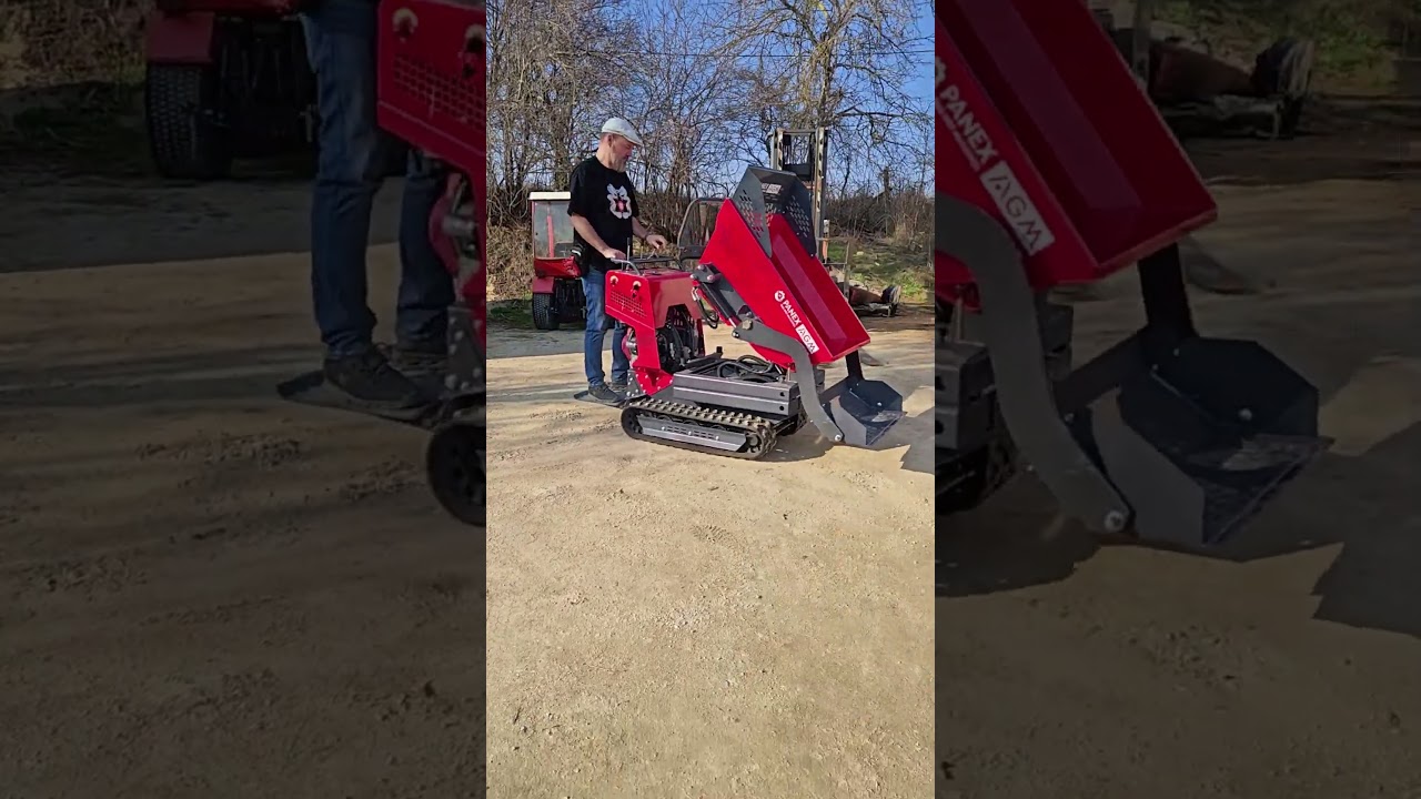 PANEX AGM magasemelésű mini dömper