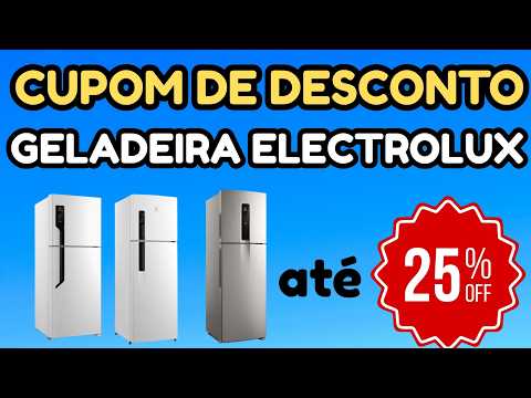 ⚡ GELADEIRA ELECTROLUX COM ATÉ 25% OFF! (Amazon e Mercado Livre) ⚡