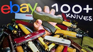 I Bought 100+ Knives on eBay for $400.. Found Actual Army Knives!