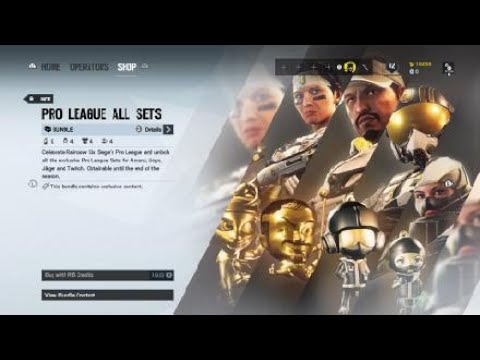 Y4S4 Pro League Set Bundles - Rainbow Six Siege