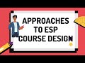 Approaches to ESP Course Design