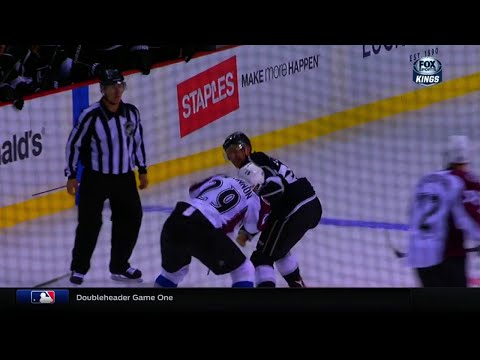 Nathan MacKinnon vs Trevor Lewis