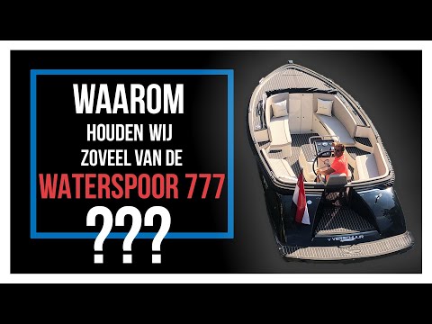Video van Waterspoor  777 incl. 110 Pk, DIRECT VAREN!