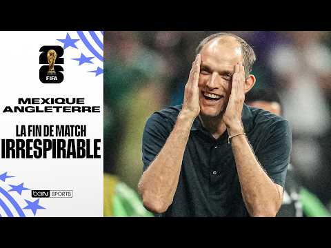 La fin de match IRRESPIRABLE de MEXIQUE - ANGLETERRE