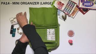 PA14 Mini Organizer (Large) | Yazzii Travel Bags
