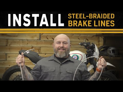 How to Install Galfer Steel-Braided Brake Lines | On The Lift